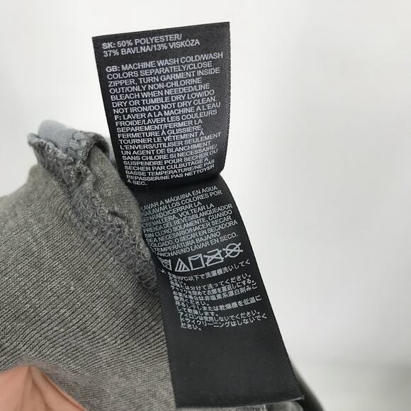 The North Face Boys Tri-Blend Grey Heather Shorts L Elastic Drawstring Waist NWT - Picture 8 of 9